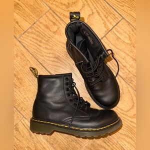 Dr. Martens AirWair Black Boots worn once! Size 5 women’s